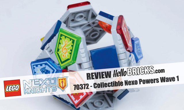 Review LEGO 70372 Nexo Knights récapitulatif Combo Nexo Pouvoirs Série 1