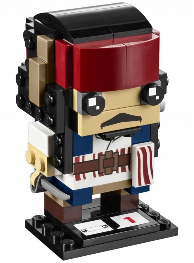 LEGO BrickHeadz 41593 Captain Jack Sparrow