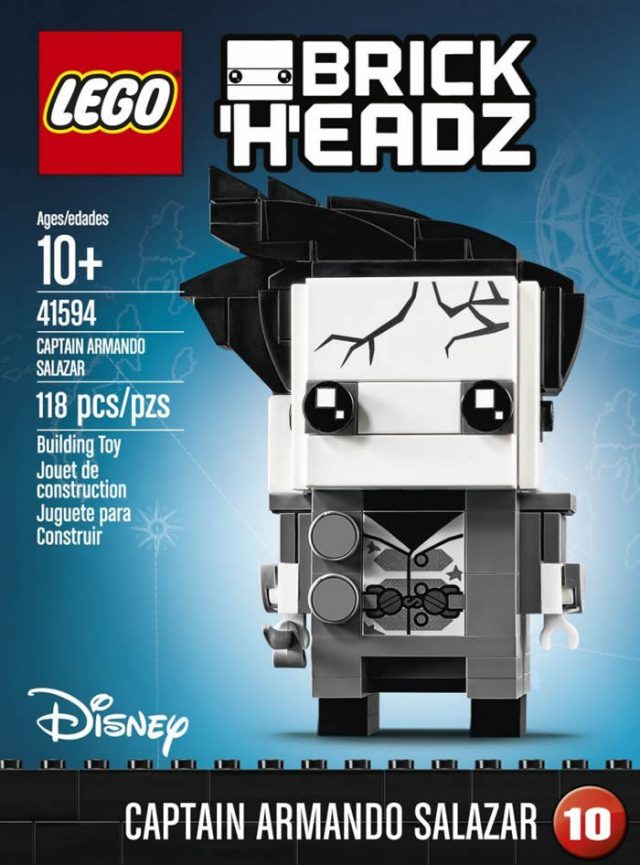 LEGO BrickHeadz 41594 Captain Armando Salazar - Copie