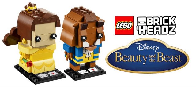 LEGO BrickHeadz 41595 Belle 41596 Beast