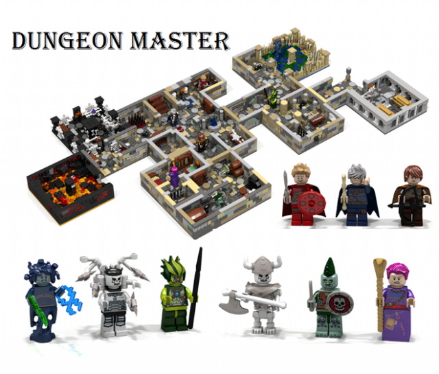 LEGO Ideas Dungeon Master