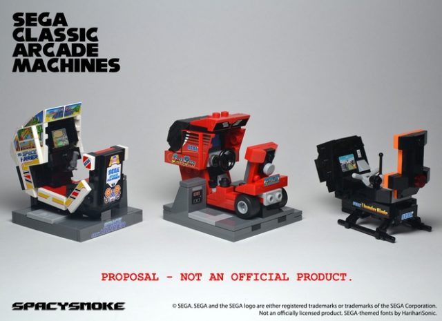 LEGO Ideas SEGA Classic Arcade Machines