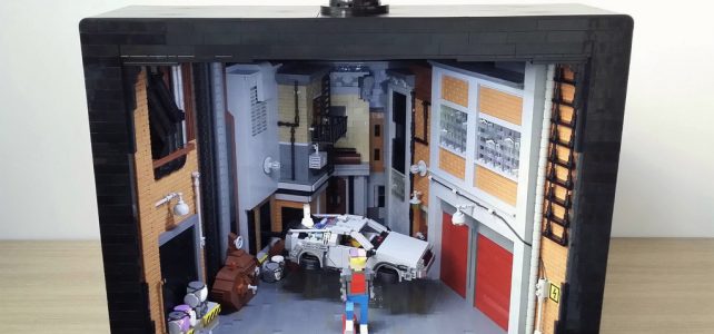 LEGO Retour vers le Futur II TV