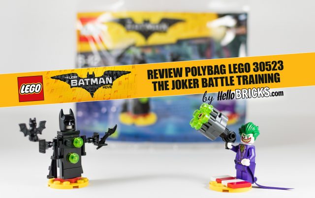 REVIEW LEGO 30523 The Joker Battle Training (polybag The LEGO Batman Movie)