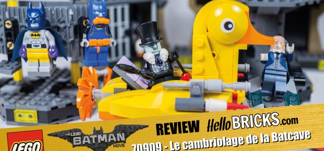 REVIEW LEGO 70909 The LEGO Batman Movie Batcave