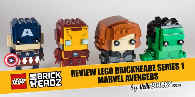 REVIEW LEGO BrickHeadz series 1 Marvel