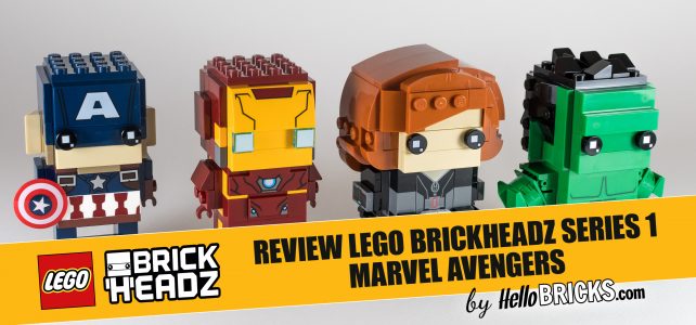 REVIEW LEGO BrickHeadz series 1 Marvel