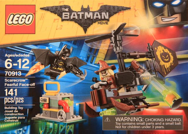 The LEGO Batman Movie 70913 Scarecrow Fearful Face-Off