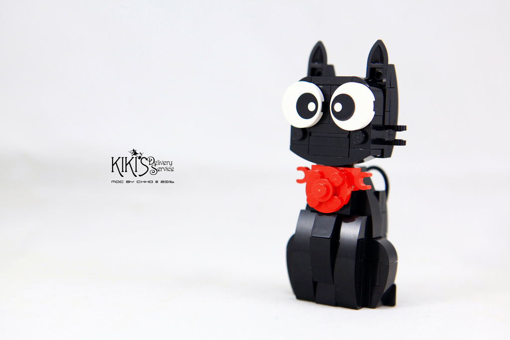 Kiki la petite sorcière : le chat Jiji (avec instructions) - HelloBricks