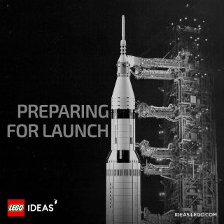 LEGO Ideas Saturn V teasing