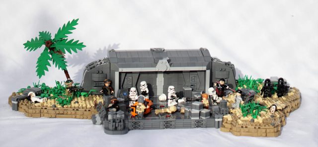 LEGO Star Wars MOC Battle on Scarif
