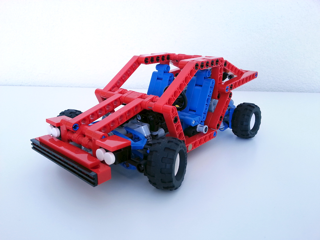 Voiture lego technic rouge