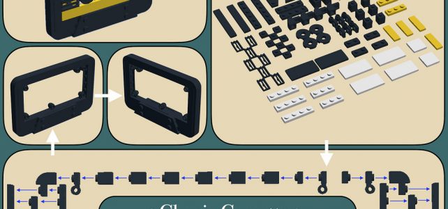 LEGO cassette audio instructions