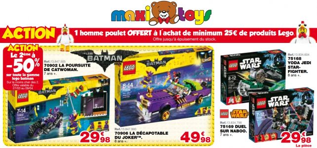 Promotion Maxi Toys LEGO Batman Movie