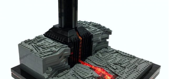 Star Wars Rogue One Darth Vader Castle on Mustafar