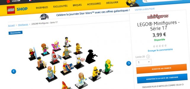 LEGO 71018 Collectible Minifigures Series 17 Shop