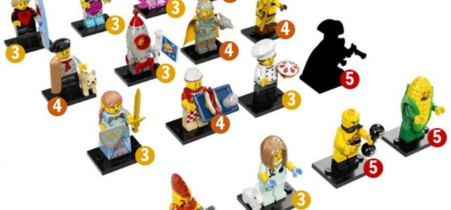 LEGO 71018 Collectible Minifigures Series 17 distribution