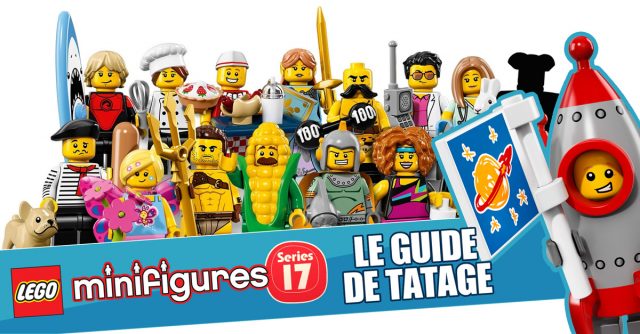 LEGO 71018 Collectible Minifigures series 17 - Guide de tatage HelloBricks