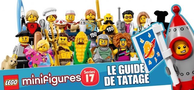 LEGO 71018 Collectible Minifigures series 17 - Guide de tatage HelloBricks