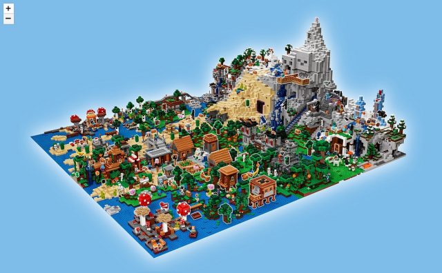 LEGO Minecraft map