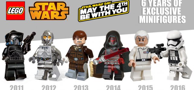 LEGO Star Wars May the 4th minifigs exclusives