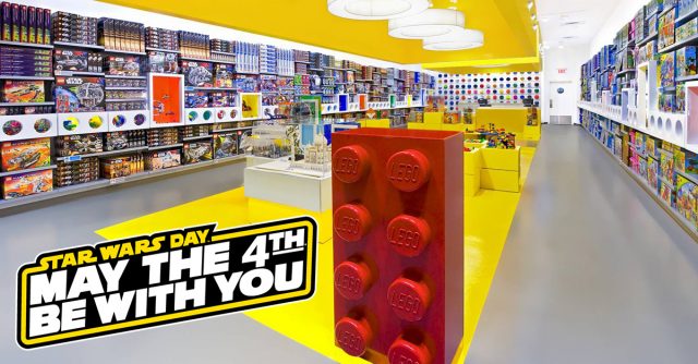 LEGO Store Star Wars Day May the 4th