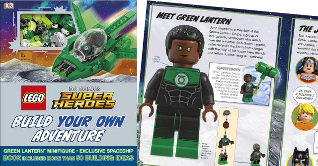 LEGO DC Comics Build Your Own Adventure Green Lantern John Stewart