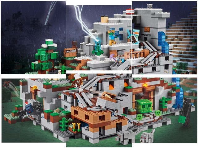 LEGO Minecraft 21137 The Mountain Cave 6