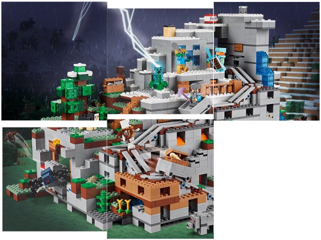 LEGO Minecraft LEGO 21137 The Mountain Cave