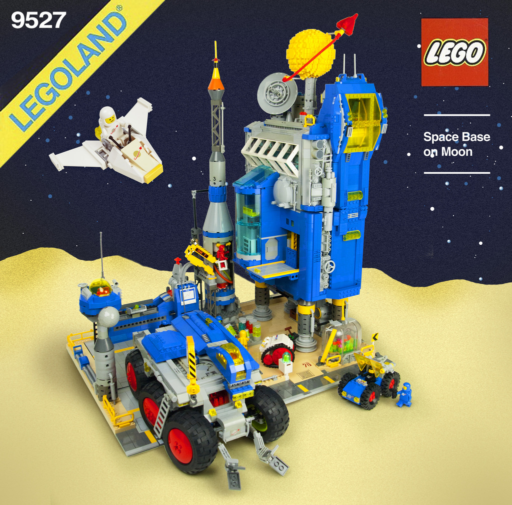 LEGO Classic Space une jolie base sur la Lune HelloBricks