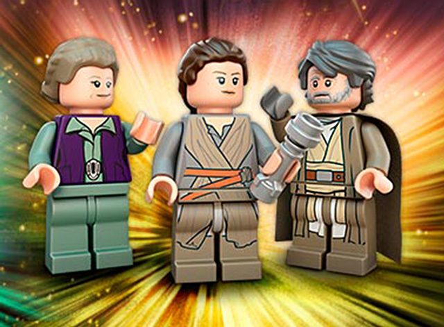 LEGO Star Wars minifig Luke Skywalker vieux