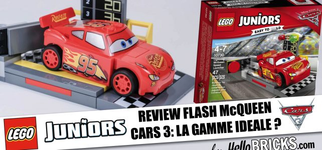 REVIEW Lego Cars 3 - Juniors - Flash McQueen