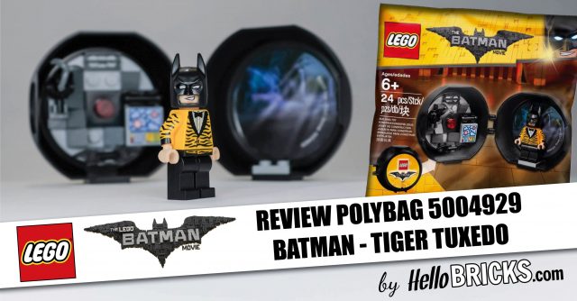 Review Lego Polybag 5004929 - Batman Tiger Tuxedo