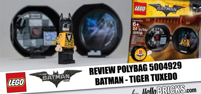 Review Lego Polybag 5004929 - Batman Tiger Tuxedo