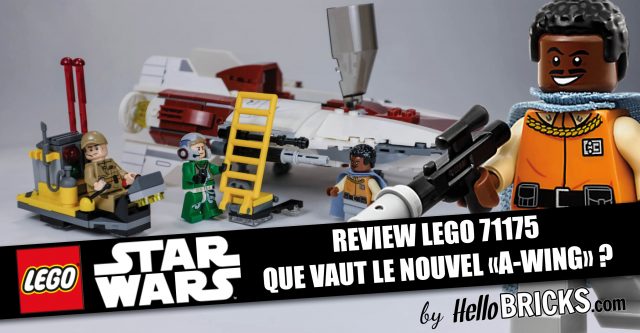 LEGO 75175 review - Star Wars A-Wing Starfighter