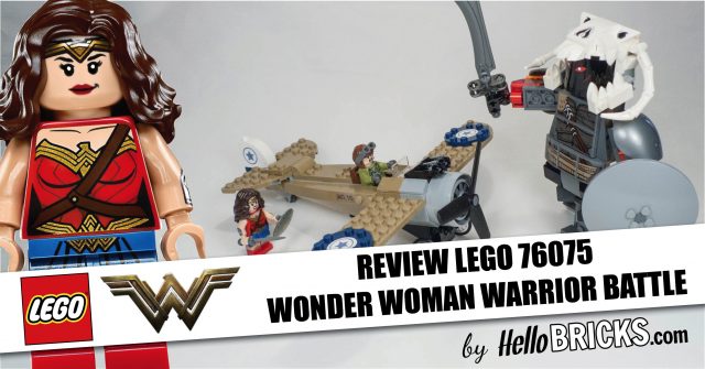 Lego 76075 Review wonder woman