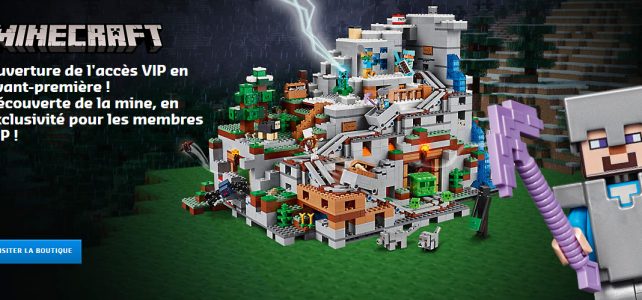 LEGO Minecraft 21137 The Mountain Cave VIP