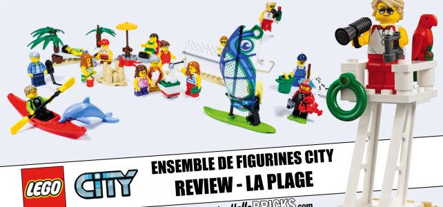 Review Lego 60153 - Ensemble de figurines Lego City la plage