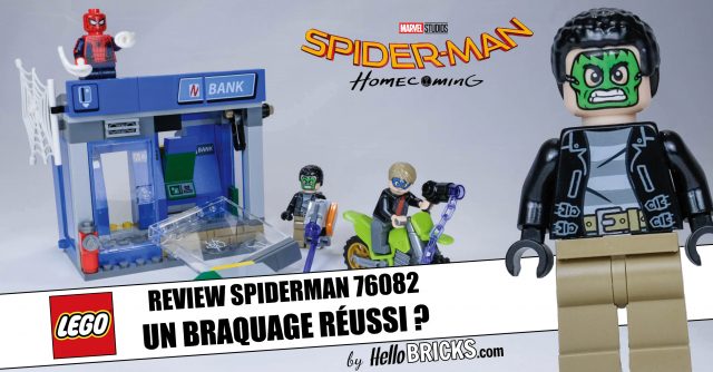 REVIEW LEGO 76082 Spider-Man Homecoming ATM Heist Attack