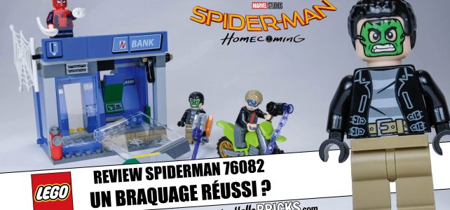 Review LEGO 76082 - Spiderman Homecoming - ATM Heist Attack