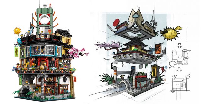 The LEGO Ninjago Movie 70620 Ninjago City