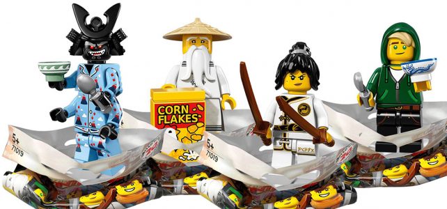 The LEGO Ninjago Movie 71019 Minifigs à collectionner