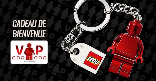 Cadeau de bienvenue LEGO VIP porte-clés 853303