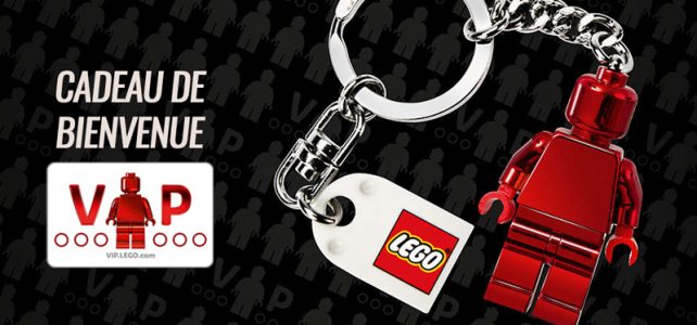 Cadeau de bienvenue LEGO VIP porte-clés 853303