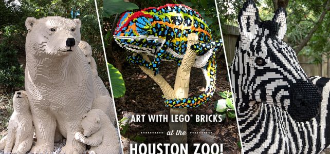 Houston Zoo LEGO Nature Connects expo