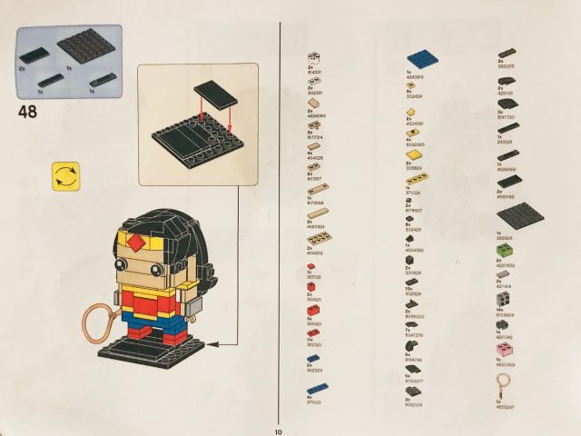 LEGO BrickHeadz Wonder Woman Instructions