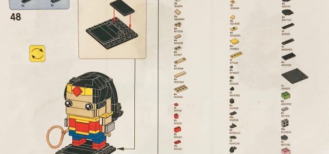 LEGO BrickHeadz Wonder Woman Instructions