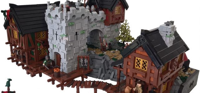 LEGO Castle : des pierres et du bois