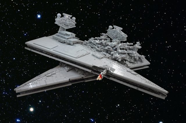 Star Wars Rogue One Star Destroyers crash