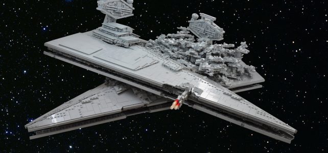 Star Wars Rogue One Star Destroyers crash